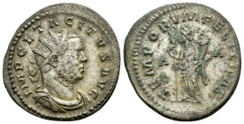 Tacitus, 275-276 Antoninianus Lugdunum circa 276 - From the Tenby collection. Sold with original collector's ticket.