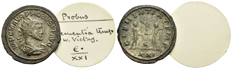 Probus, 276-282 Antoninianus Antiochia circa 276-282, billon 22.00 mm., 2.94 g....