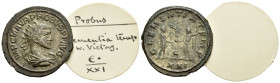 Probus, 276-282 Antoninianus Antiochia circa 276-282 - Privately purchased from Baldwin. Sold with original collector's ticket.