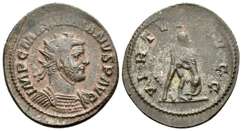 Maximianus Herculius, first reign 286-305 Antoninianus Lugdunum 287-289, billon ...