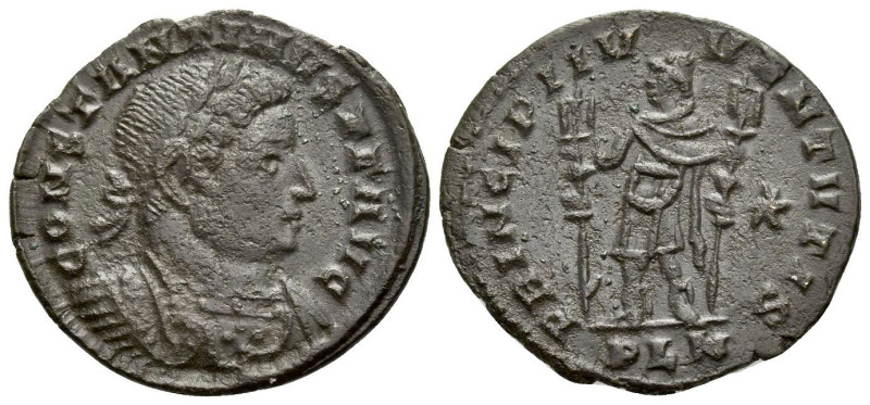Constantine I, 307-337 Follis Londinium 311-312, Æ 21.00 mm., 3.52 g.
Laureate ...