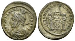 Constantine I, 307-337 Follis Londinium 319-320 - Sold with original collector's ticket.