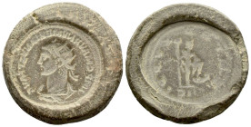 Constantine I, 307-337 Counterfeiter's mold (Terracotta) Uncertain IV century