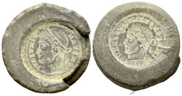 Constantine I, 307-337 Counterfeiter's mold (Terracotta) Uncertain IV century