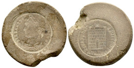 Constantine I, 307-337 Counterfeiter's mold (Terracotta) Uncertain IV century