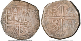 Philip II Cob 4 Reales ND (1578-1595) P-B VF Details (Environmental Damage) NGC, Potosi mint, Cal-525. 13.00gm. HID09801242017 © 2024 Heritage Auction...