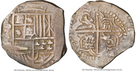 Philip III Cob 8 Reales ND (1617-1621)-P VF35 NGC, Potosi mint, KM10. 27.00gm. Accompanied by the original collector envelope. HID09801242017 © 2024 H...