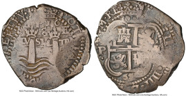 Philip IV Cob 8 Reales 1653 P-E-PH VF30 NGC, Potosi mint, KM21, Cal-1502. 25.93gm. "1PH6" type. An alluring example distinguished by the "1PH6" across...