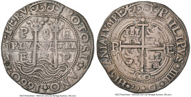 Philip IV "Royal" 8 Reales 1660 P-E XF Details (Plugged) NGC, Potosi mint, KM-R21, Cal-1426, Lazaro-161 (R3). 26.53gm. Another surprisingly difficult ...