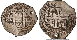 Charles II Cob 8 Reales 1693 P-VR VF Details NGC, Potosi mint, KM26, Cal-736. 27.06gm. Accompanied by the original collector envelope. HID09801242017 ...