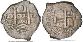 Charles II Cob 8 Reales 1700 P-F VF35 NGC, Potosi mint, KM26, Cal-746. 27.64gm. Accompanied by the original collector envelope. HID09801242017 © 2024 ...