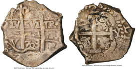 Philip V Cob 2 Reales 1703 P-Y VF35 NGC, Potosi mint, KM29, Cal-878. 6.72gm. Accompanied by the original collector envelope. HID09801242017 © 2024 Her...