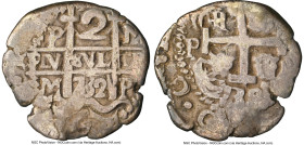 Philip V Cob 2 Reales 1732 P-M VF25 NGC, Potosi mint, KM29a, Cal-907. 6.20gm. Accompanied by the original collector envelope. HID09801242017 © 2024 He...