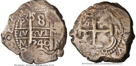 Philip V Cob 8 Reales 1740 P-M VF35 NGC, Potosi mint, KM31a, Cal-1579. 27.05gm. HID09801242017 © 2024 Heritage Auctions | All Rights Reserved www.HA.c...