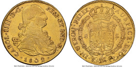 Charles IV gold 8 Escudos 1802 PTS-PP AU50 NGC, Potosi mint, KM81, Cal-1708, Onza-1101. HID09801242017 © 2024 Heritage Auctions | All Rights Reserved ...