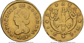 Republic gold Escudo 1825 POPAYAN-FM VF25 NGC, Popayan mint, KM81.2, Restrepo-162.6. HID09801242017 © 2024 Heritage Auctions | All Rights Reserved www...