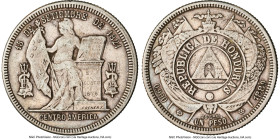Republic Peso 1889 VF30 NGC, Tegucigalpa mint, KM52. HID09801242017 © 2024 Heritage Auctions | All Rights Reserved www.HA.com/TexasAuctioneerLicenseNo...