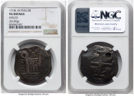 Philip V Cob 8 Reales 1718 L-M VG Details (Holed) NGC, Lima mint, KM34, Cal-1290. 26.00gm. HID09801242017 © 2024 Heritage Auctions | All Rights Reserv...