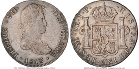 Ferdinand VII 8 Reales 1813 LM-JP XF Details (Cleaned) NGC, Lima mint, KM117.1, Cal-1246. Accompanied by the original collector envelope. HID098012420...