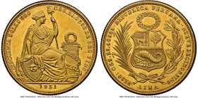 Republic gold 50 Soles 1951 MS62 NGC, Lima mint, KM230, Fr-79. HID09801242017 © 2024 Heritage Auctions | All Rights Reserved www.HA.com/TexasAuctionee...