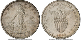 USA Administration Peso 1903-S AU Details (Cleaned) NGC, San Francisco mint, KM168. HID09801242017 © 2024 Heritage Auctions | All Rights Reserved www....