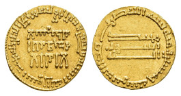 Abbasiden, Dinar (4,20g), Al Mansur, AH 150 (767), vgl. Metchiner 139, ss