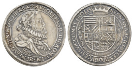 Taler, 1605, Rudolf II., Hall, Dav. 3005, Voglhuber 96/VI, ss.