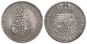 Taler, 1700, Leopold I., Hall, Herinek 648, Voglhuber 221/VII, ss
