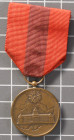 Japan (Mandschukuo), Medaille für die erste Volkszählung, Bronze, am Band, Zustand 2.