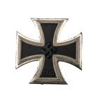 Eisernes Kreuz 1939 1. Klasse, magnetisch, flach, OEK 3822/4, rückseitig Einritzungen, Zustand 2.