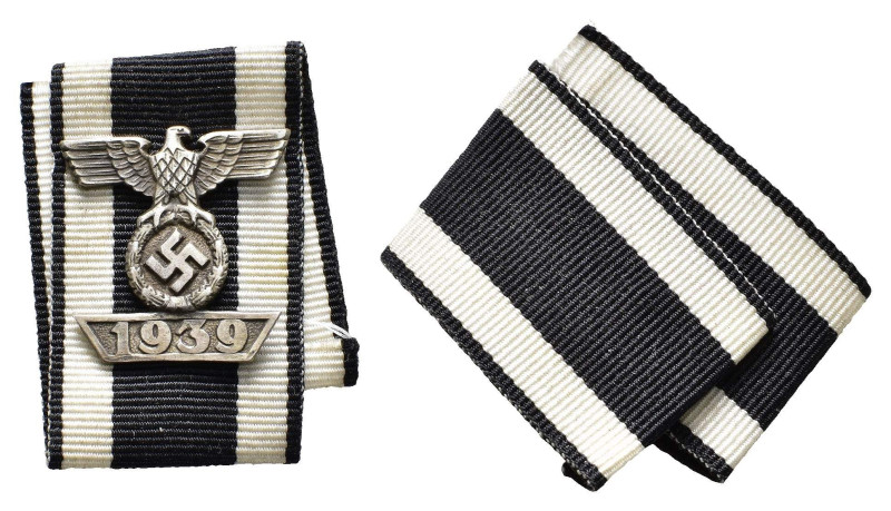 Wiederholungsspange 1939 zum Eisernen Kreuz 2. Klasse 1914, 2. Form, Reduktion f...