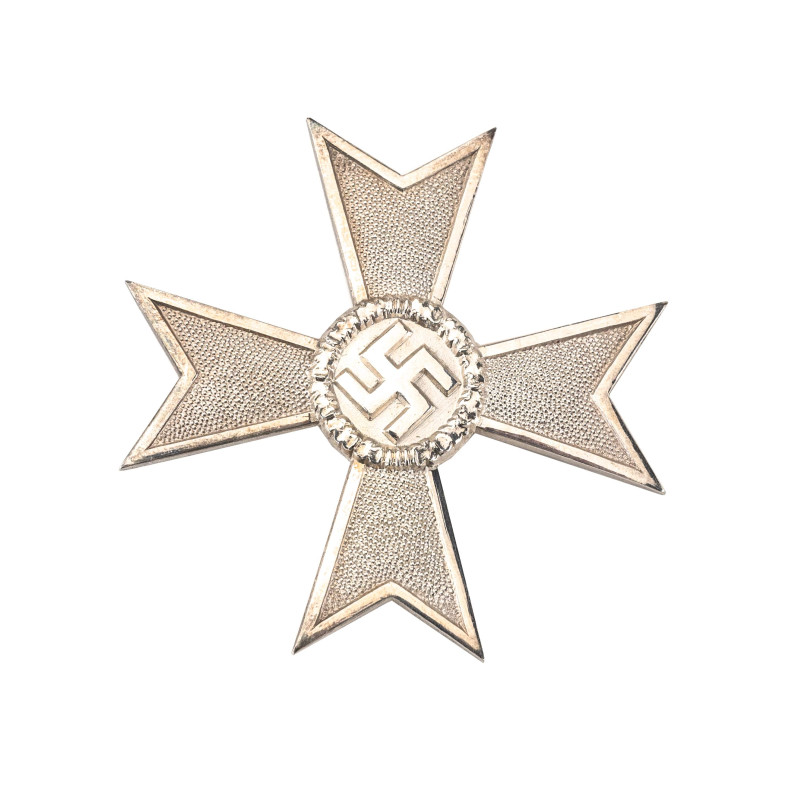 Kriegsverdienstkreuz 1. Klasse, mit Hersteller "4" auf Nadel für die Firma Stein...