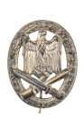 Allgemeines Sturmabzeichen, Buntmetall versilbert, Hohlprägung, OEK 3896/1, Zustand 2.