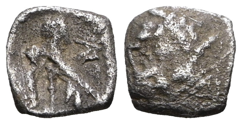 Greek uncertain AR Obol.
Weight 0,54 gr - Diameter 8 mm.