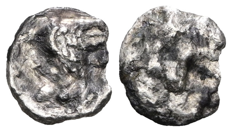 Greek uncertain AR Hemiobol.
Weight 0,43 gr - Diameter 8 mm.