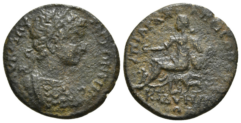 Phrygia. Kidyessos . Caracalla AD 211-217. ΠΕΙΣΩΝ (Peison), First Archon Bronze ...