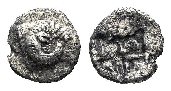 Troas, Kebren Obol circa 500-450, AR 10.00 mm., 0.88 g.

VF