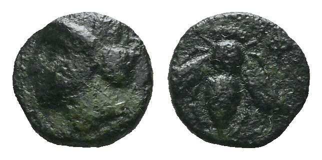 Ionia, Ephesus Bronze circa 370-350, Æ 10.00 mm., 1.12 g.

About VF