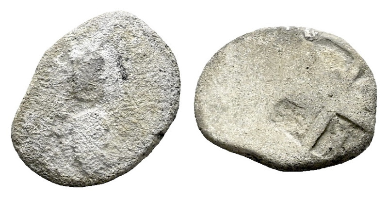 Ionia, Ephesus Drachm circa 480-450, AR 25.00 mm., 2.65 g.

Fine