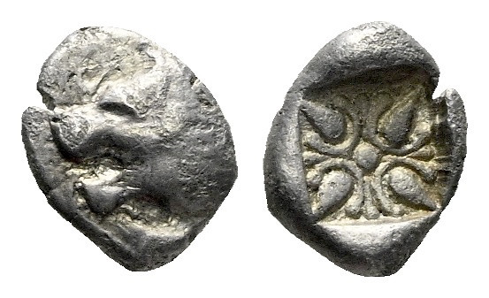 Ionia, Miletus Diobol circa V century, AR 10.00 mm., 0.95 g.

About VF

Priv...