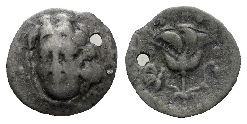 Islands off Caria, Rhodes Hemidrachm circa III century BC, AR 14.00 mm., 1.43 g....