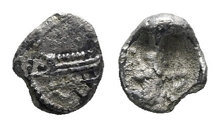Phoenicia, Sidon 1/32 shekel IV century BC, AR 7.00 mm., 0.22 g.

Good Fine
...