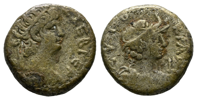 Egypt, Alexandria Nero, 54-68 Tetradrachm circa 54-68, billon 23.00 mm., 13.15 g...