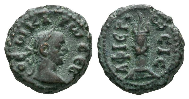 Egypt, Alexandria Carus, 282-283 Tetradrachm circa 282-283, billon 18.00 mm., 7....