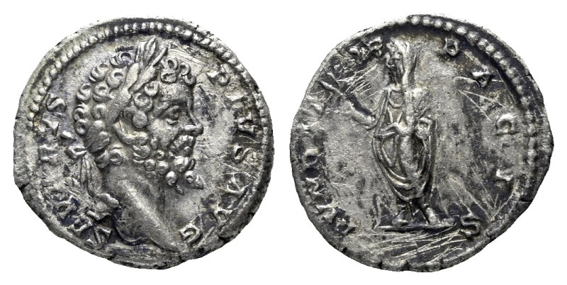 Septimius Severus, 193-211 Denarius Rome circa 193-211, AR 17.00 mm., 3.66 g.
...