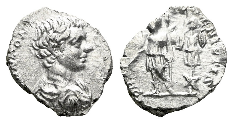 Caracalla caesar, 196-198 Denarius Rome circa 196-198, AR 17.00 mm., 2.61 g.

...