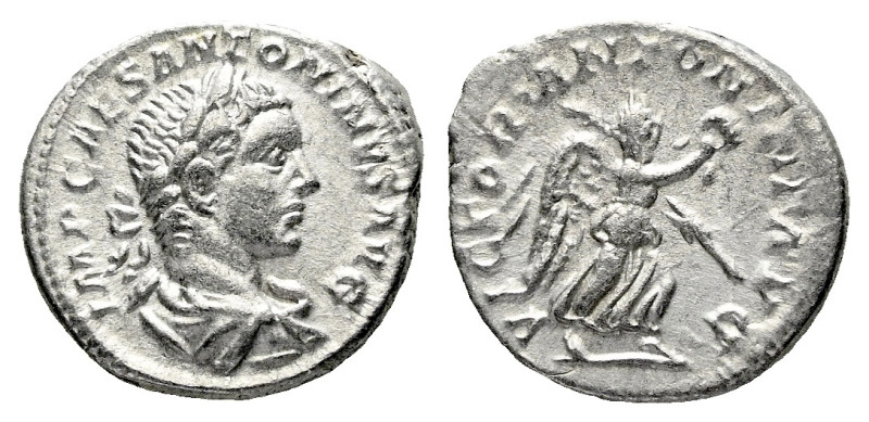 Elagabalus, 218-222 Denarius Rome circa 218-222, AR 20.00 mm., 4.15 g.

Weakly...