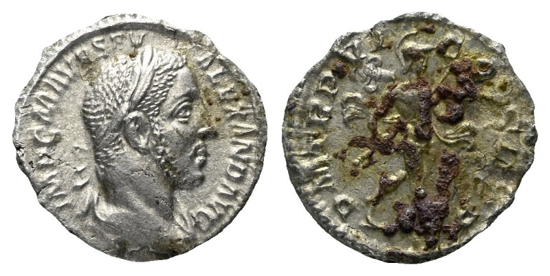Severus Alexander, 222-235 Denarius Rome circa 222-235, AR 18.00 mm., 1.94 g.
...