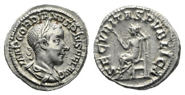 Gordian III, 238-244 Denarius Rome circa 238-244