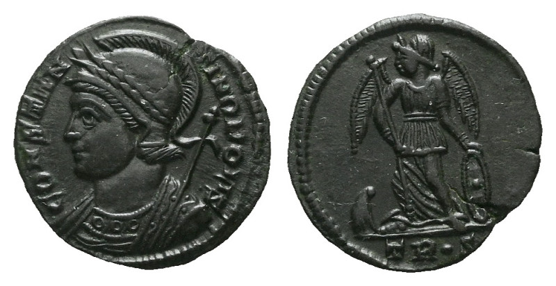 Constantine I, 307-337 Follis Treveri circa 307-337, Æ 17.00 mm., 1.93 g.

EF